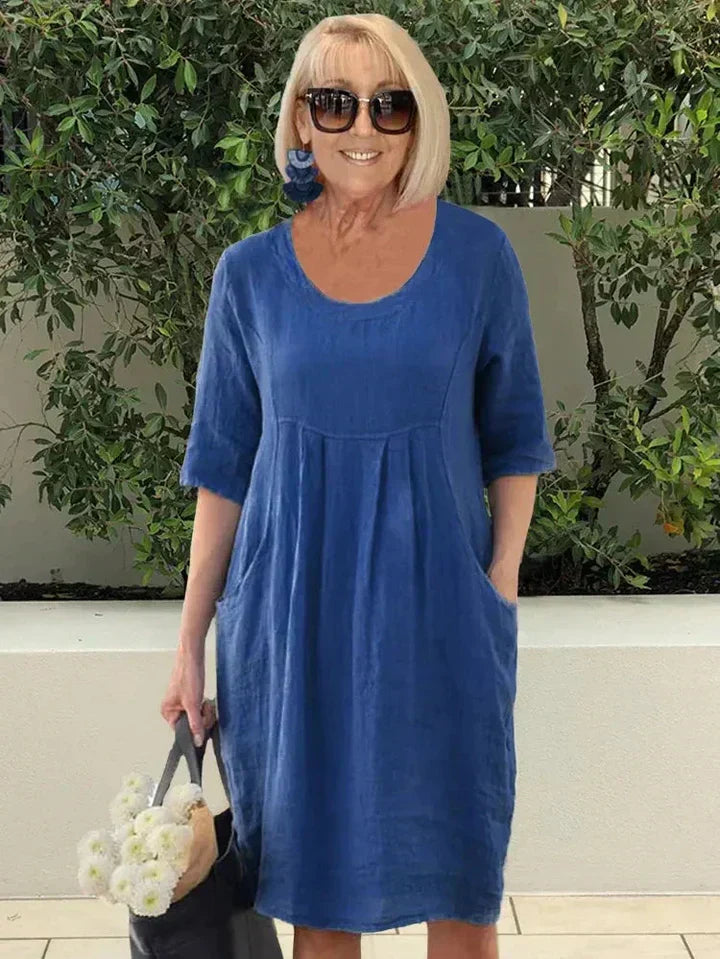 Kari - Robe classique vaporeuse