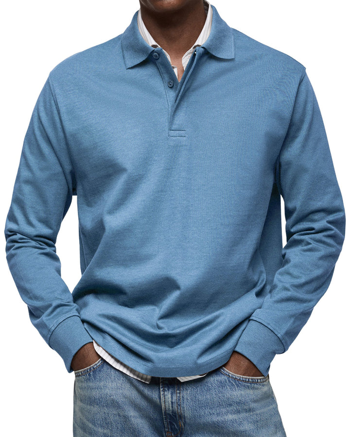 Polo Casual Alexandre™ à Manches Longues