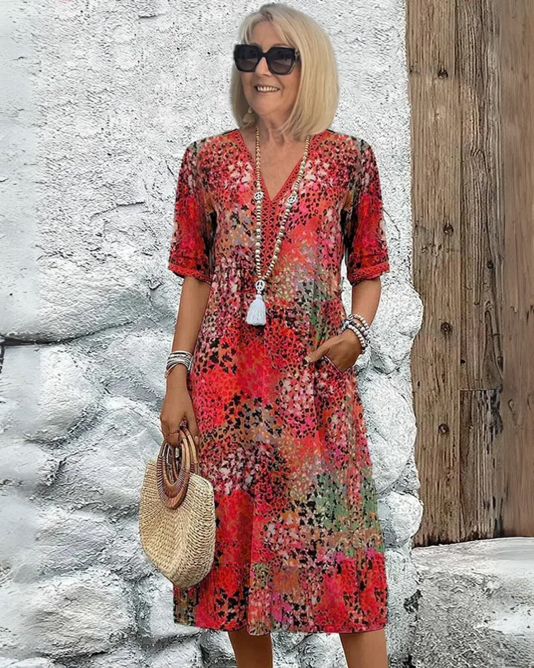 SKYE - Élégante Robe Boho