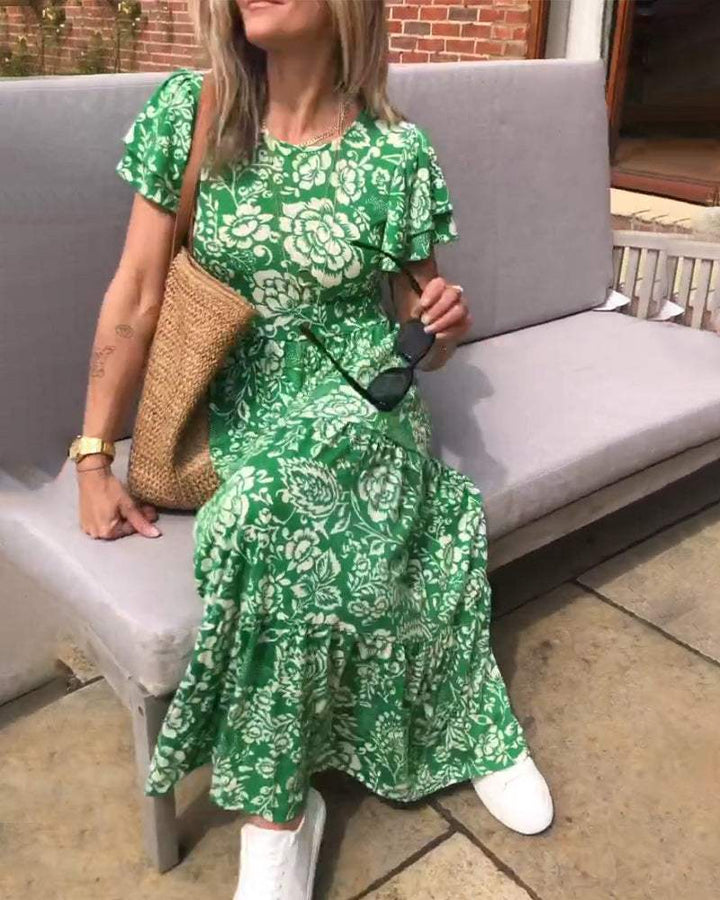 Mireille™ | Robe fluide à imprimé floral