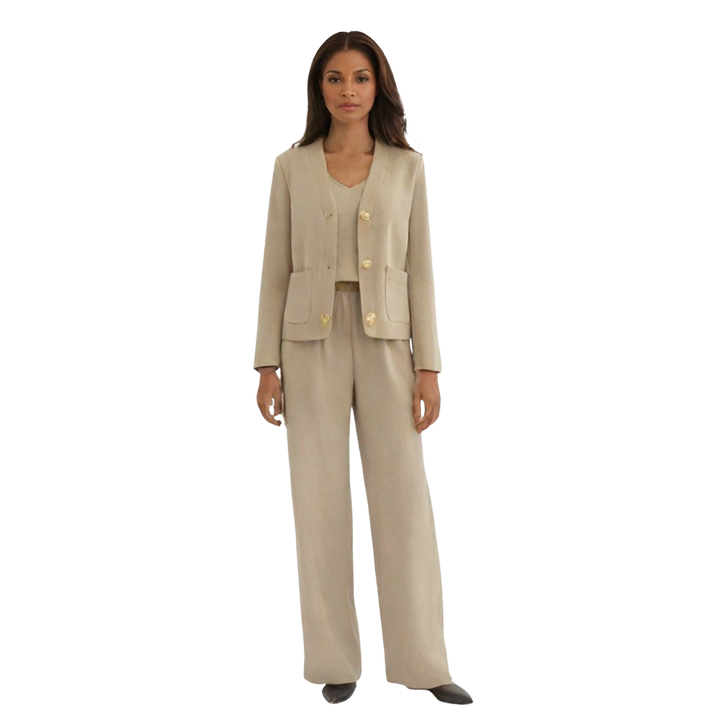 Ivana | Insieme en tweed tricoté