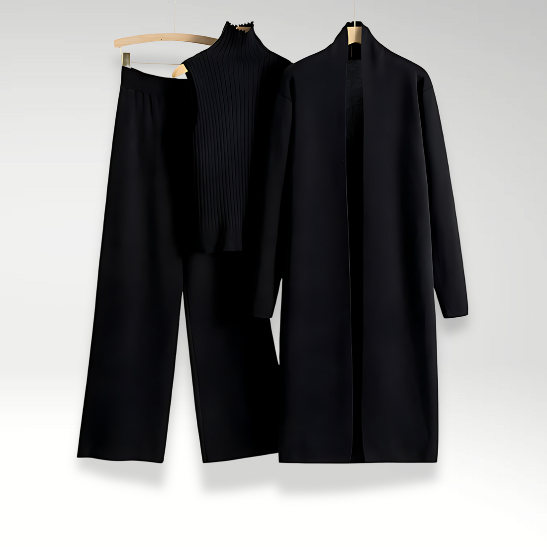 Julie | Ensemble trois pièces en maille Luxe