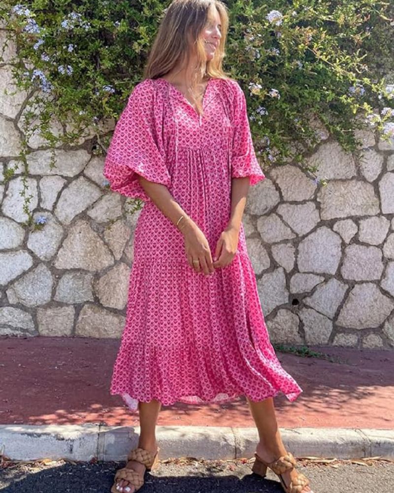 SANDY - Tendance et Confort : Robe Longue