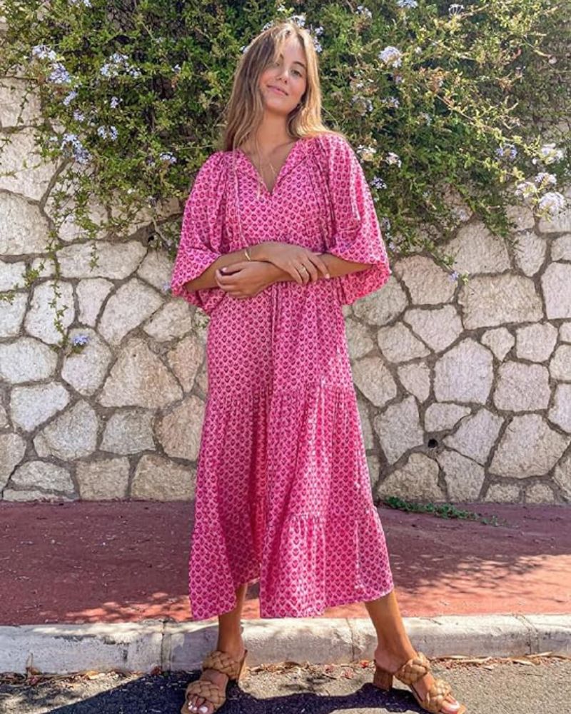 SANDY - Tendance et Confort : Robe Longue