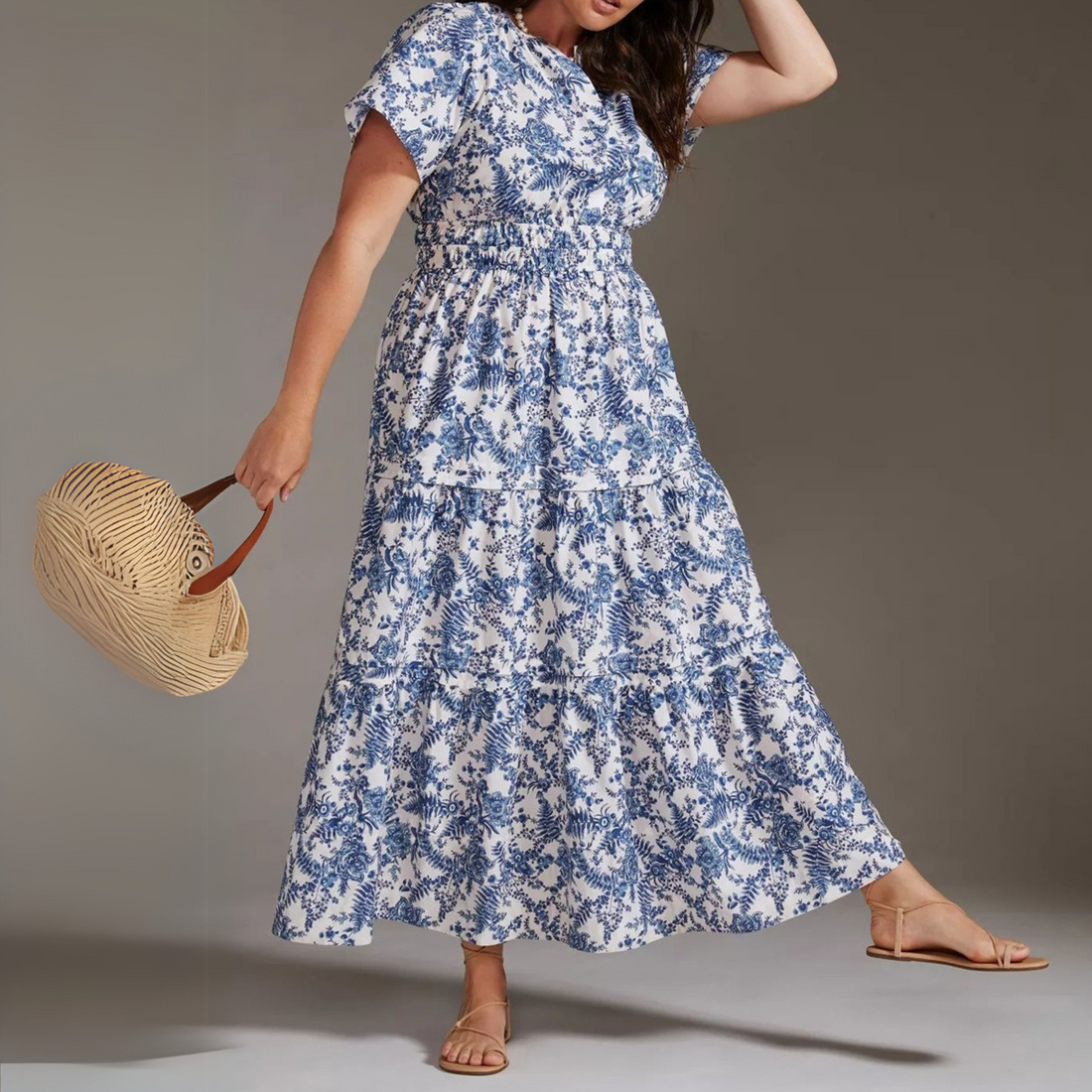 Sofia™ | Robe fleurie légère en coton