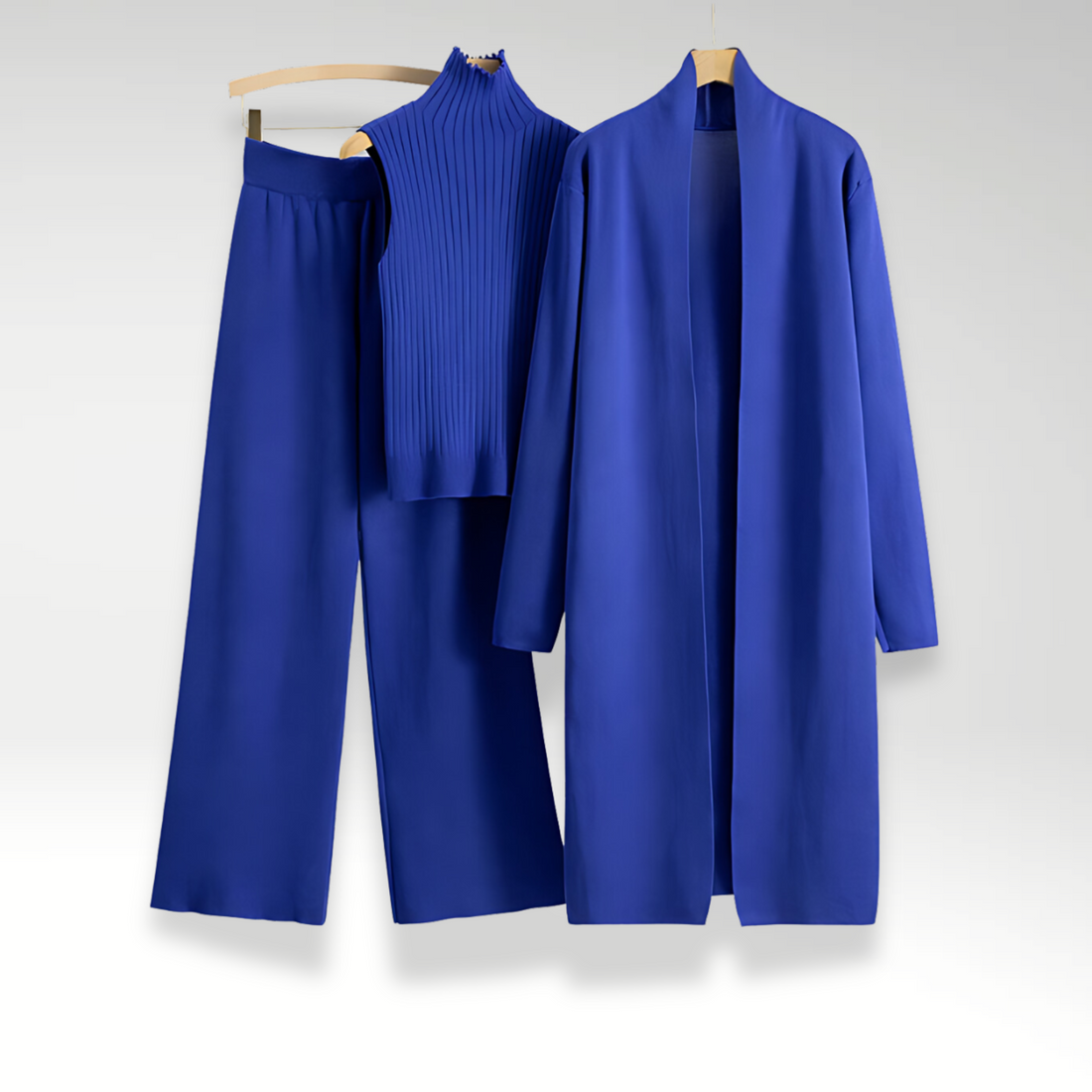 Julie | Ensemble trois pièces en maille Luxe