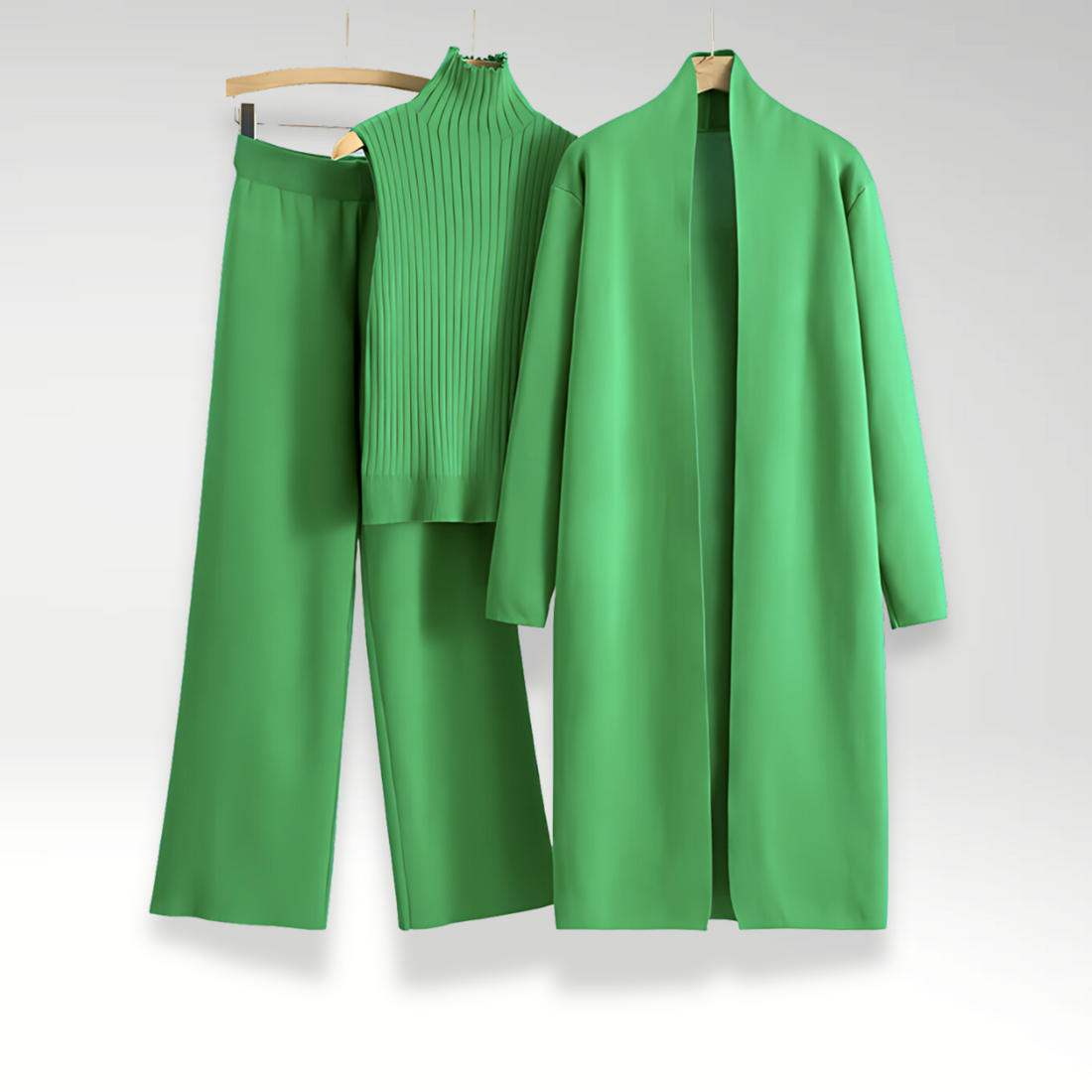 Julie | Ensemble trois pièces en maille Luxe
