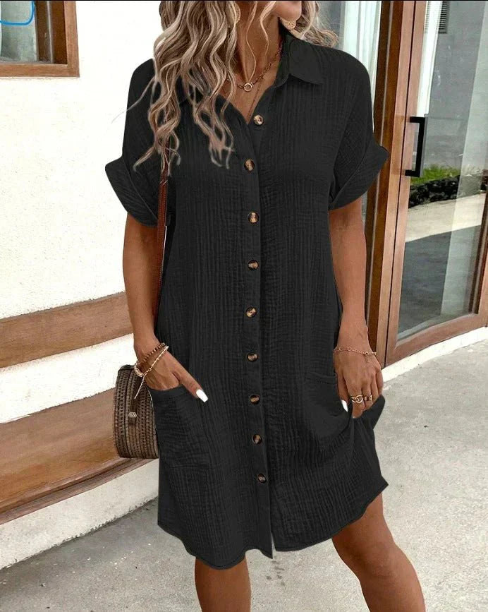 Albine™ | Robe polo chic et décontractée