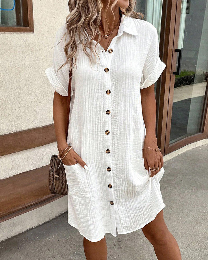 Albine™ | Robe polo chic et décontractée
