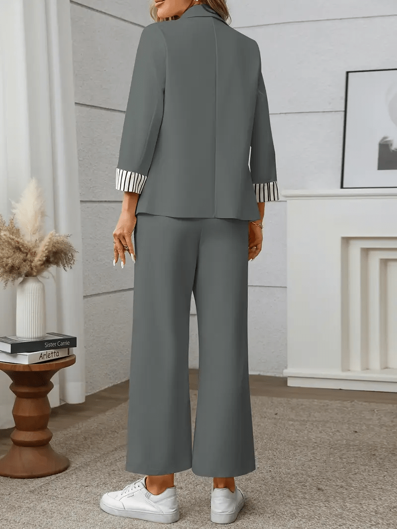 Amélise™ | Ensemble Blazer Femme Chic et Confortable