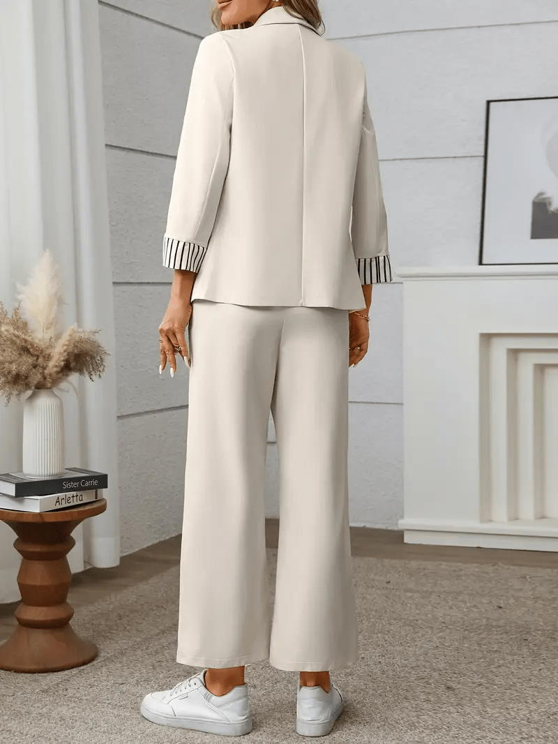 Amélise™ | Ensemble Blazer Femme Chic et Confortable