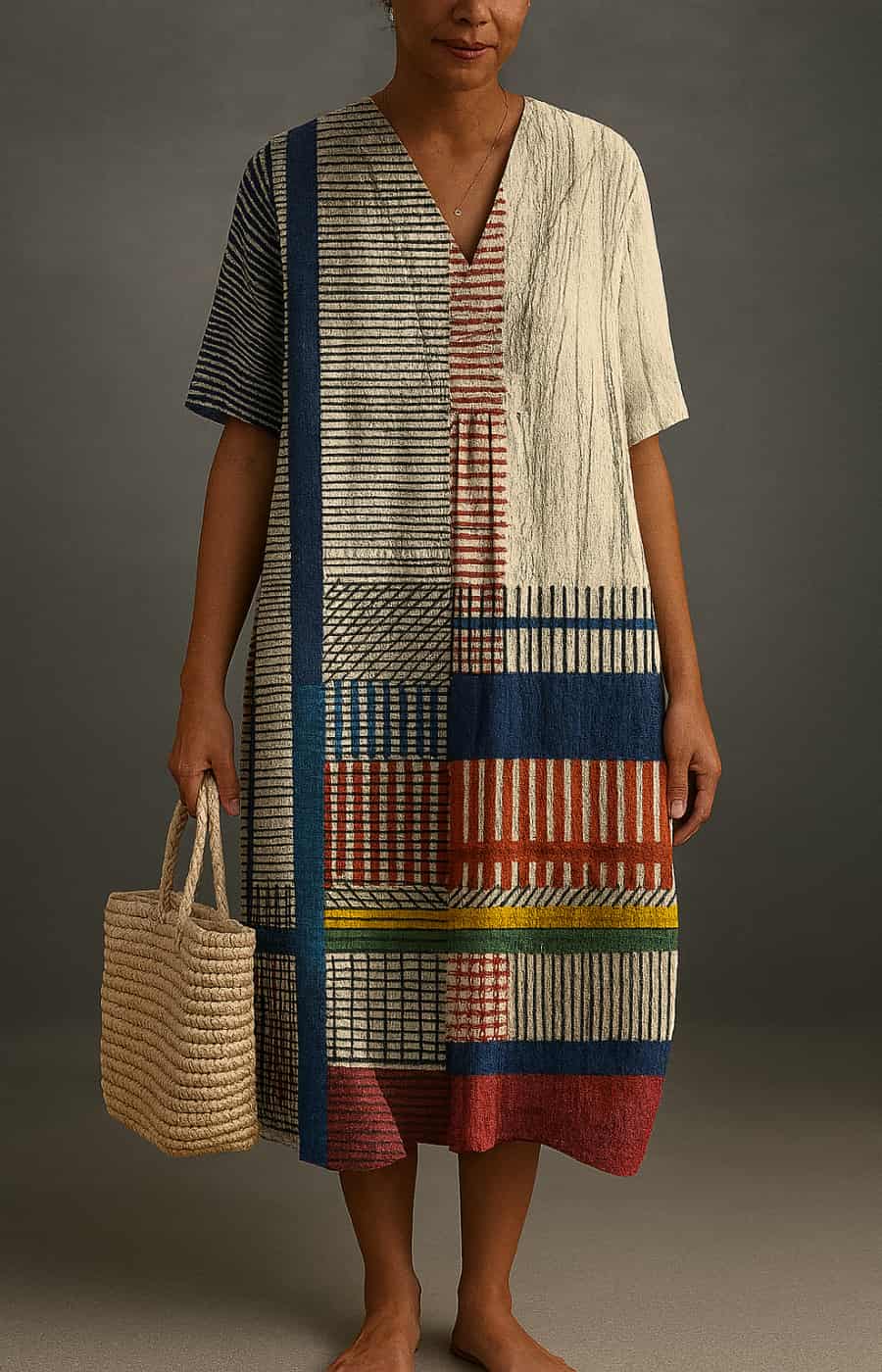Aubrey™ | Robe midi élégante et décontractée