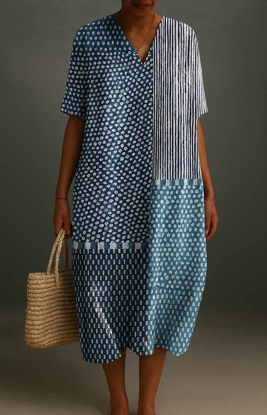 Aubrey™ | Robe midi élégante et décontractée