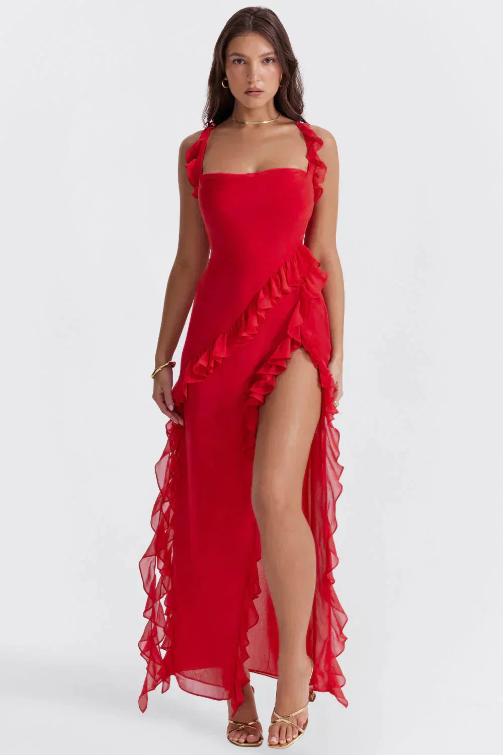 Aveline™ | Robe de soirée à volants élégants