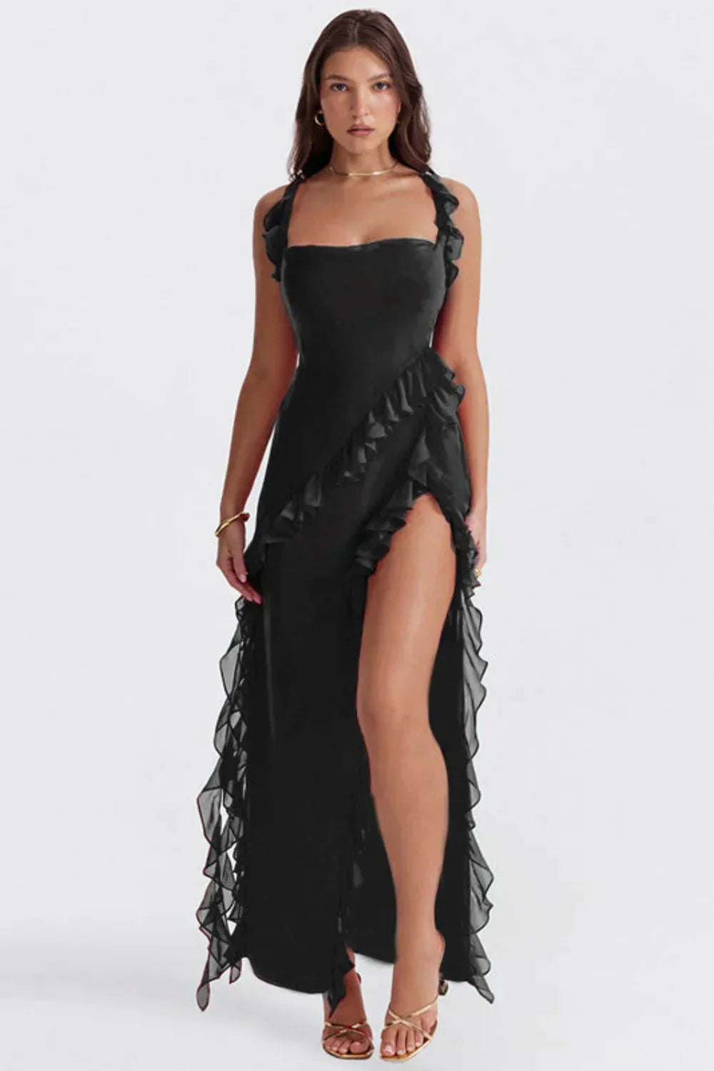 Aveline™ | Robe de soirée à volants élégants