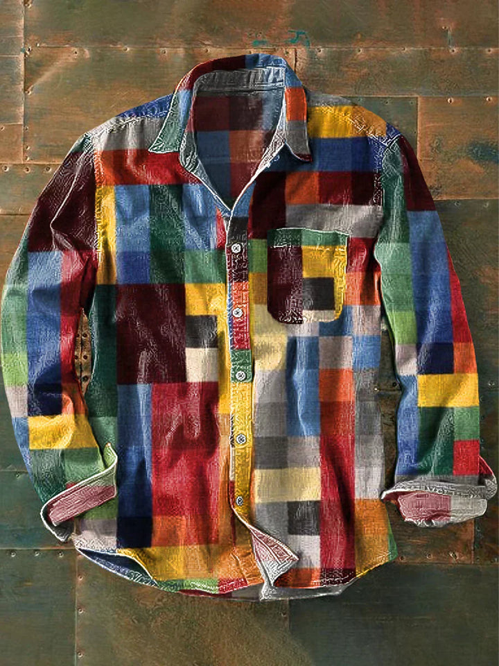 Mathias | Chemise à manches longues avec poche intégrée