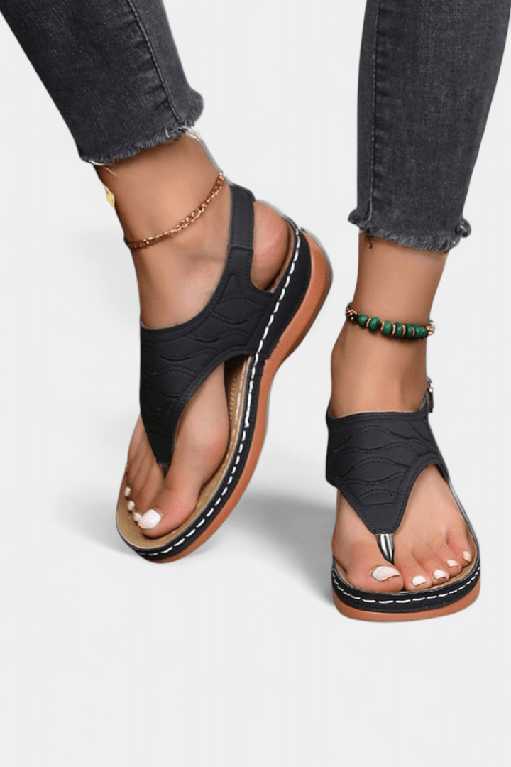 Camille™ | Sandales ergonomiques à semelle orthopédique