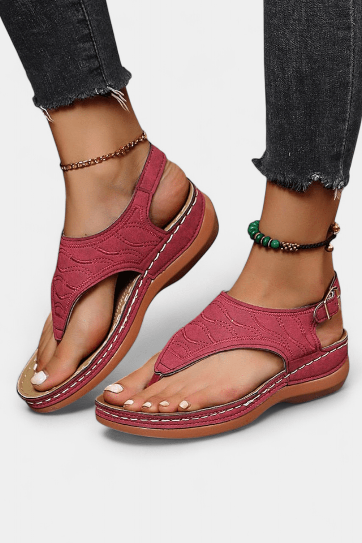 Camille™ | Sandales ergonomiques à semelle orthopédique