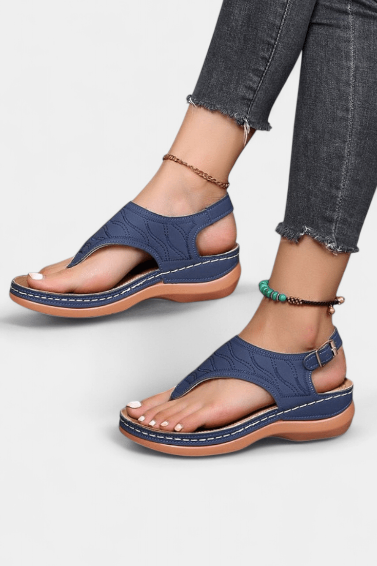Camille™ | Sandales ergonomiques à semelle orthopédique