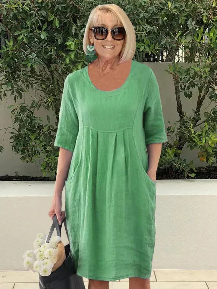 Kari - Robe classique vaporeuse