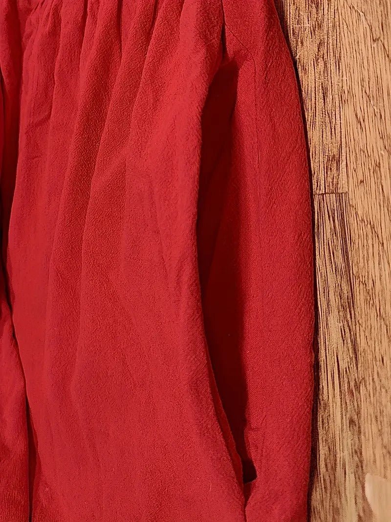 Juliane™ | Robe en lin premium avec poches