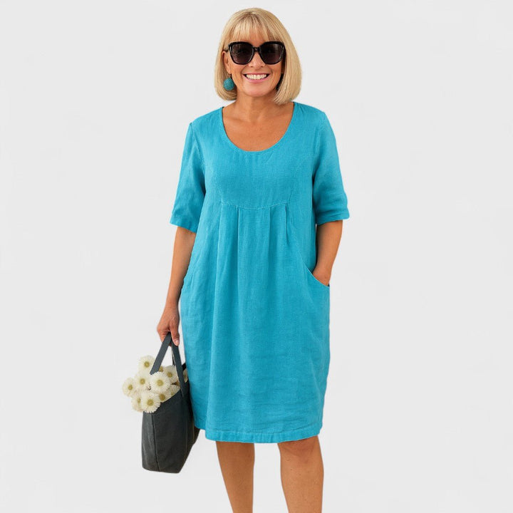 Marley™ | Robe en lin avec poches pour tous les jours