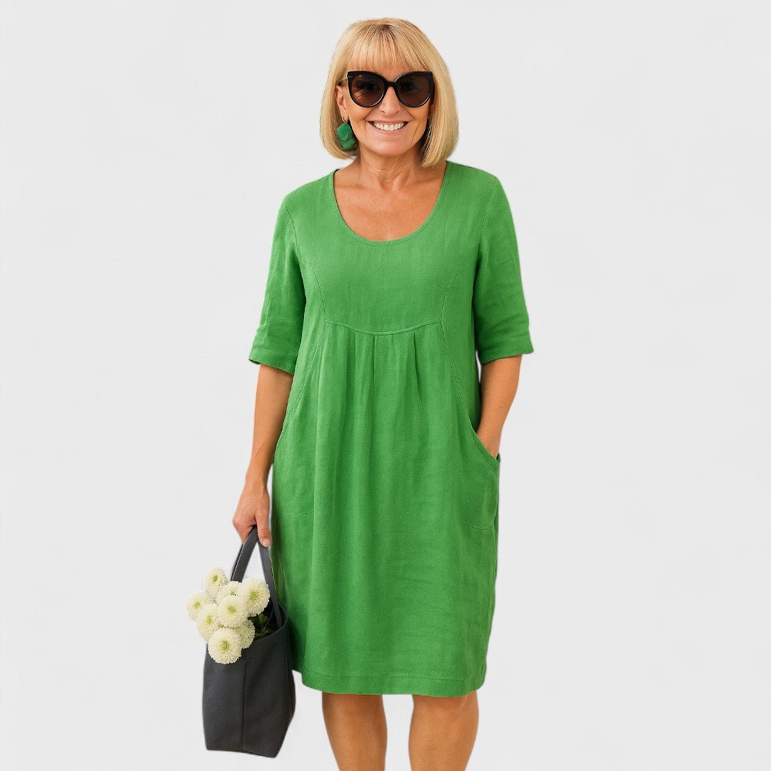 Marley™ | Robe en lin avec poches pour tous les jours
