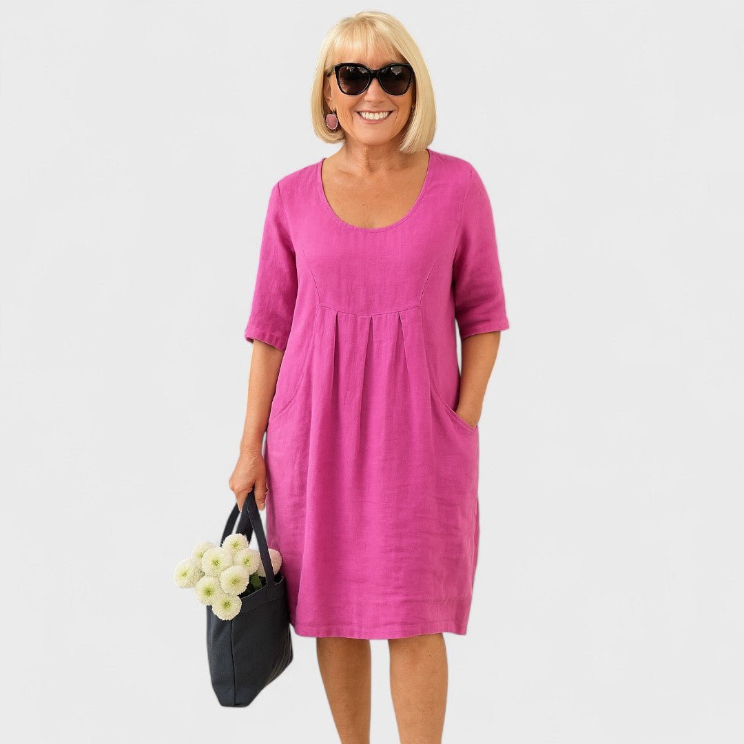 Marley™ | Robe en lin avec poches pour tous les jours