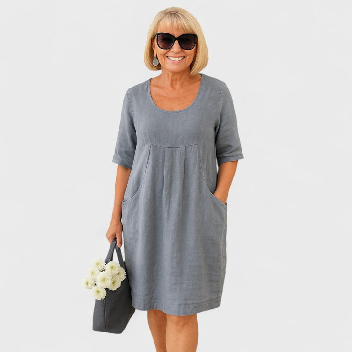 Marley™ | Robe en lin avec poches pour tous les jours