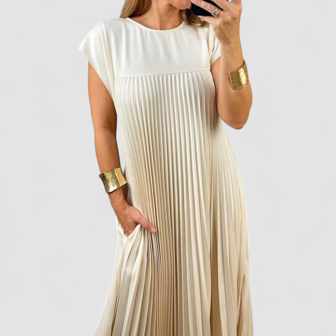 Milena™ | Robe Élégante et Confortable