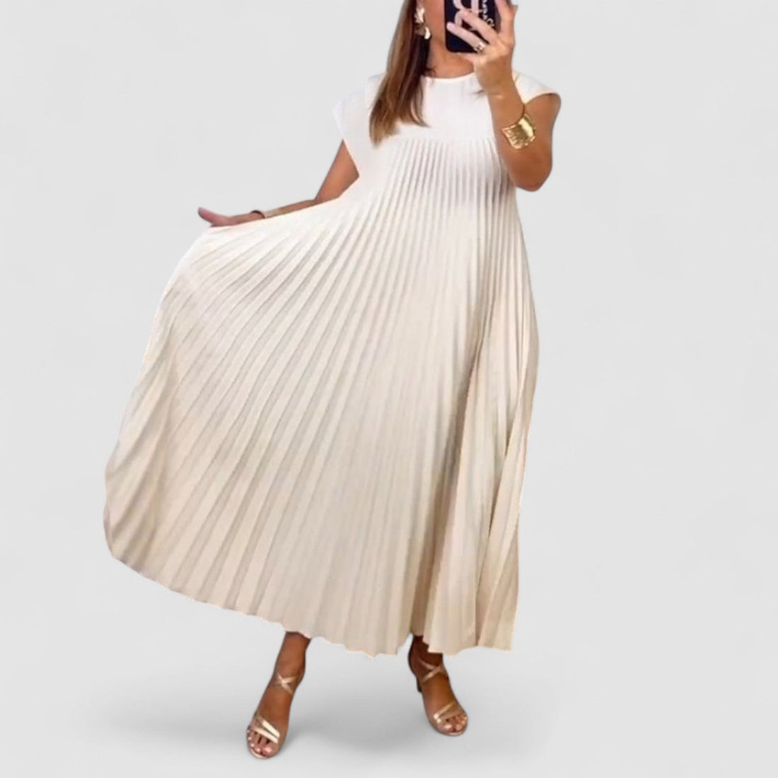 Milena™ | Robe Élégante et Confortable