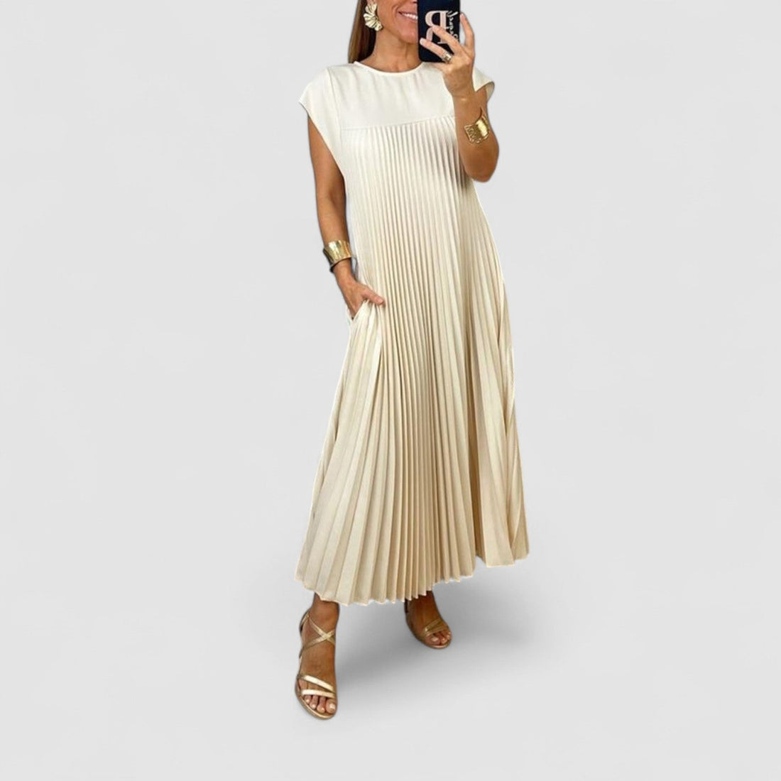 Milena™ | Robe Élégante et Confortable