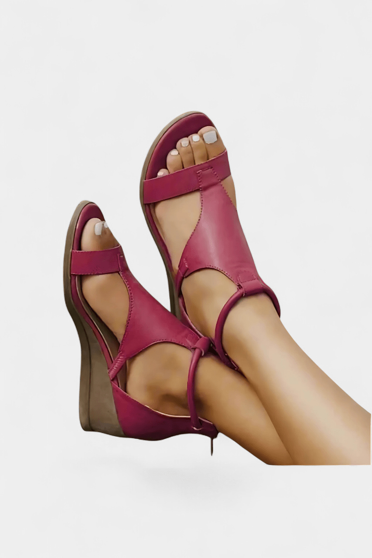 Pauline™ | Sandales Orthopédiques en cuir pour le Quotidien