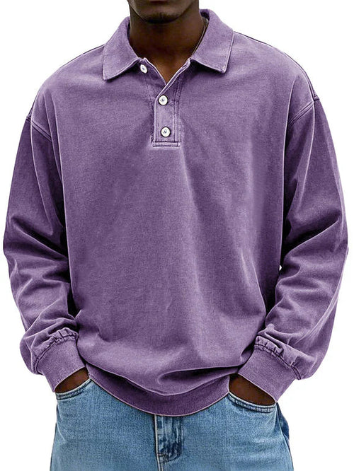 Lierre & Sève™ | Chemise Élégante Homme à Manches Longues
